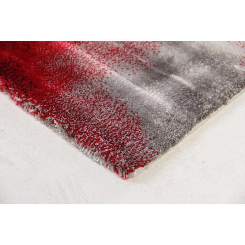 Latitude Run Nokes Abstract Red/Gray Area Rug Wayfair
